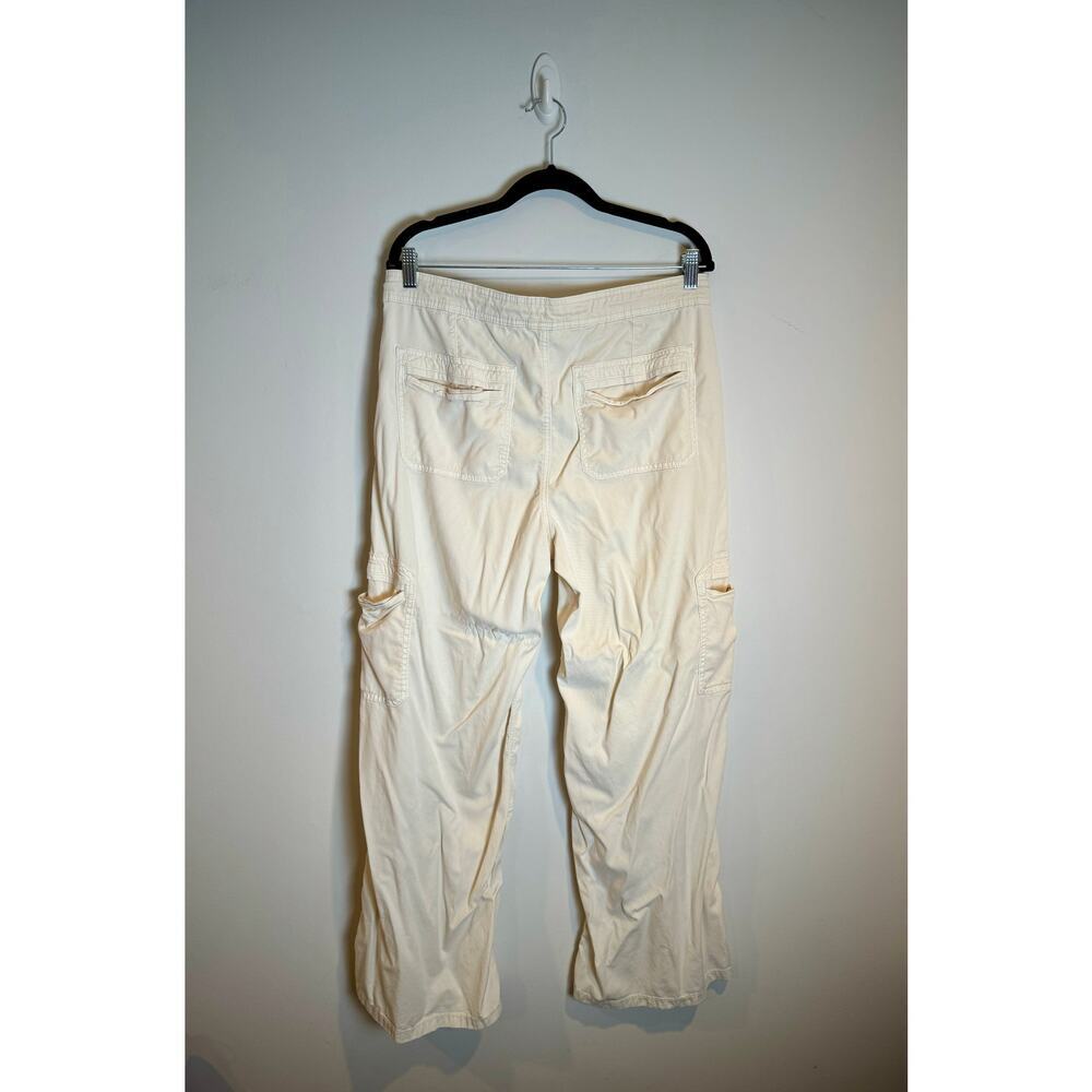 American Eagle Outfitters Cream Wide Leg Pants - Picture 3 of 7
